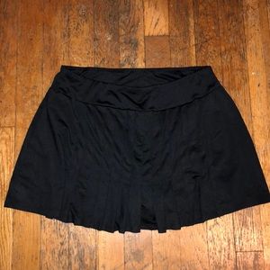 Black FILA Pleated Skort Size Medium